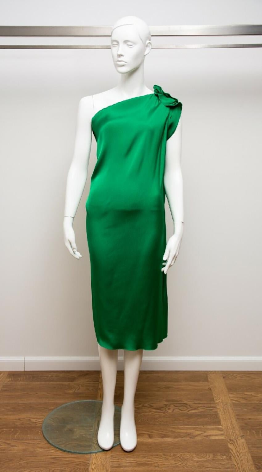Lanvin Green Dress - 9 For Sale on 1stDibs
