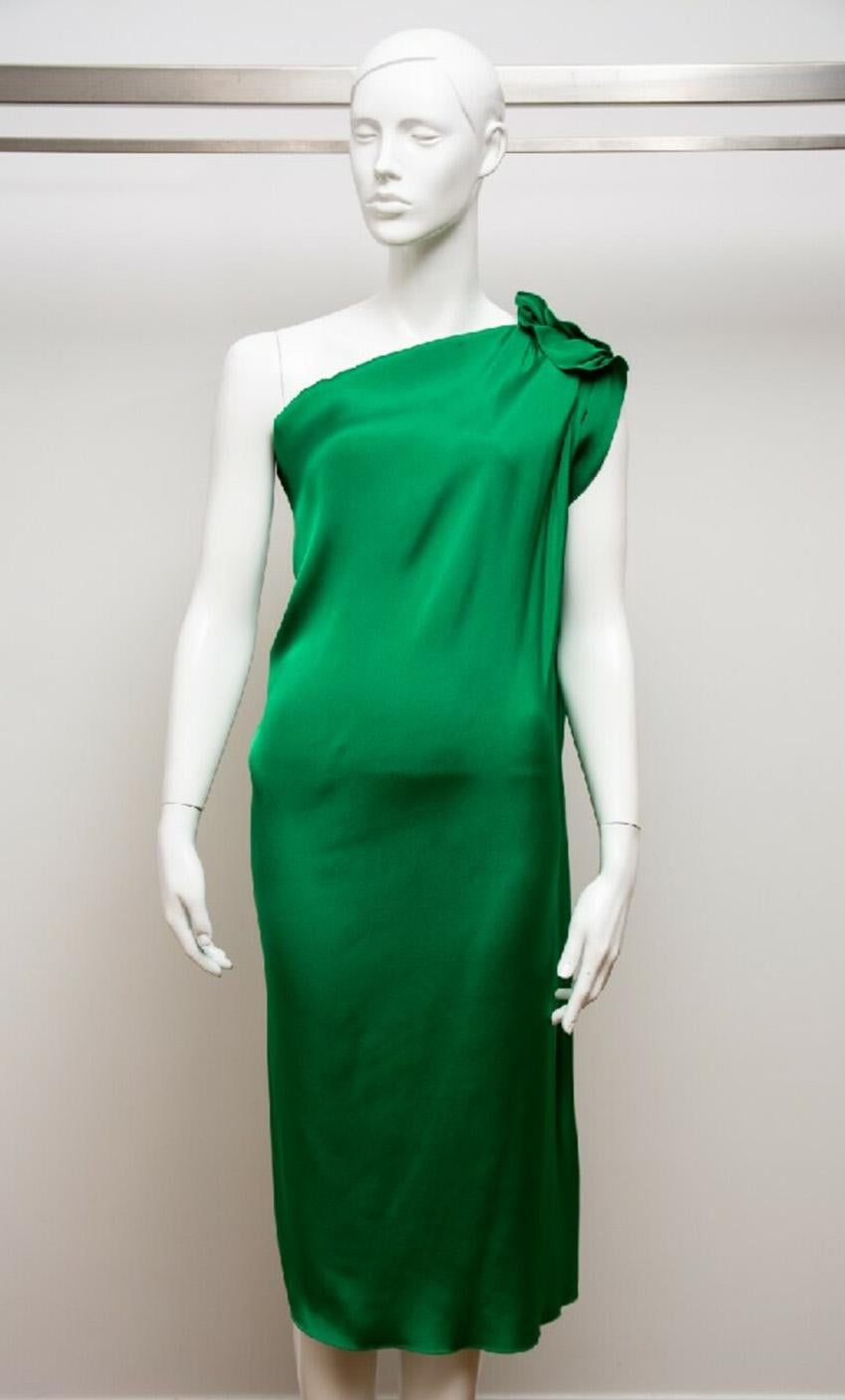 lanvin green dress