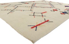 New Large Moroccan High-Low Rug