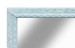 Large Victorian Style Pale Blue Pier Mirror