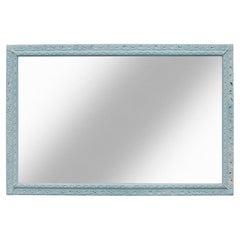 New Large Victorian Style Pale Blue Pier Mirror