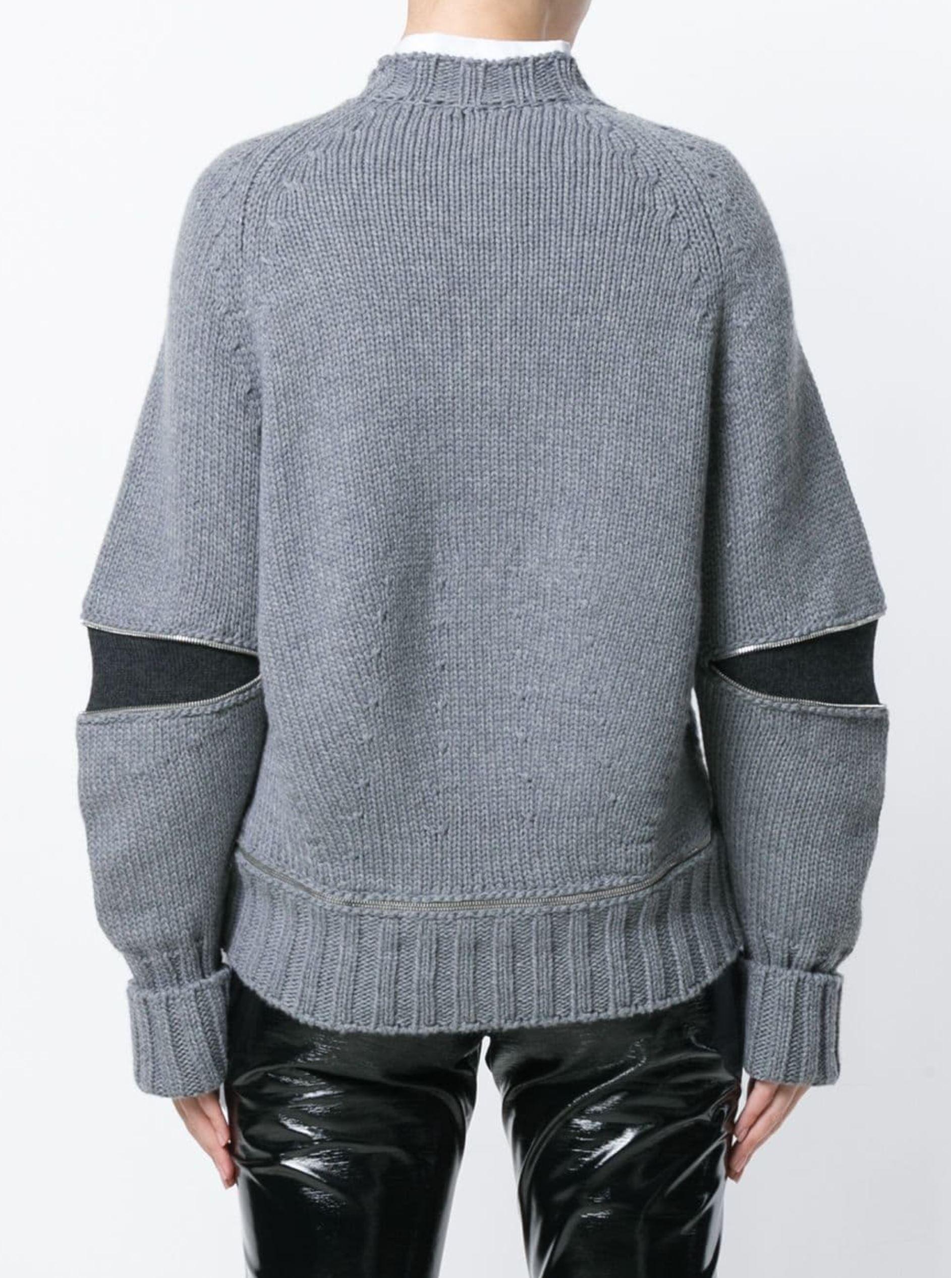 Women's New Laura Dern Big Little Lies Alexander McQueen Argyle Sweater Sz L $1295