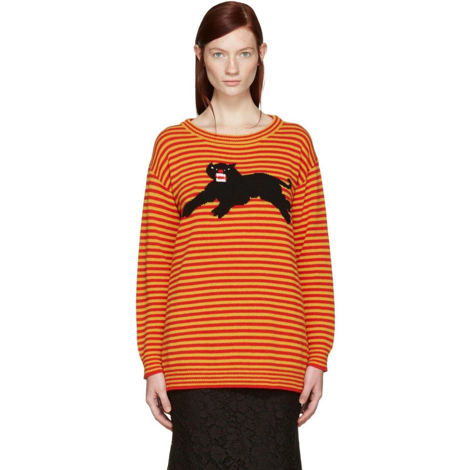 Women's New Laura Dern Big Little Lies Gucci Panther Sweater Sz XS 