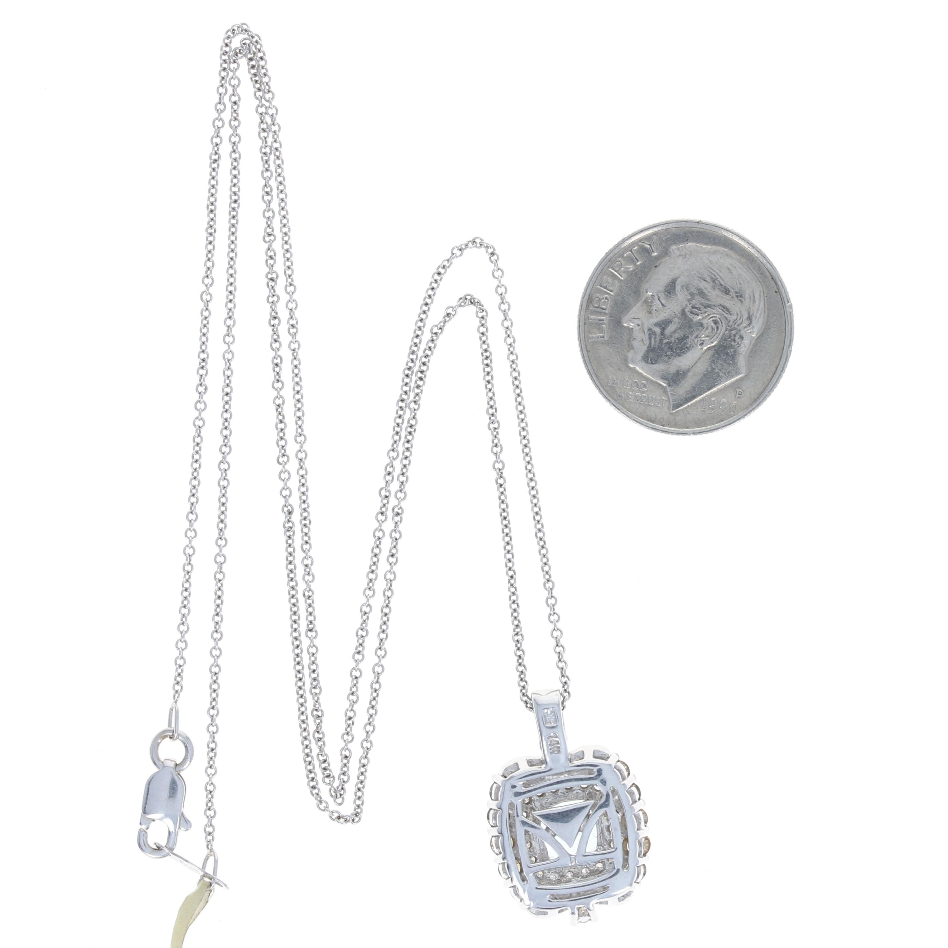 levian aquamarine necklace