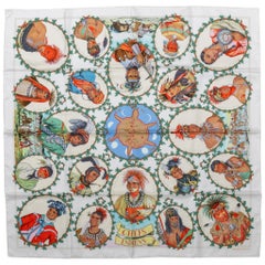 New Limited Edition Hermès Chefs Indiens Scarf by Oliver