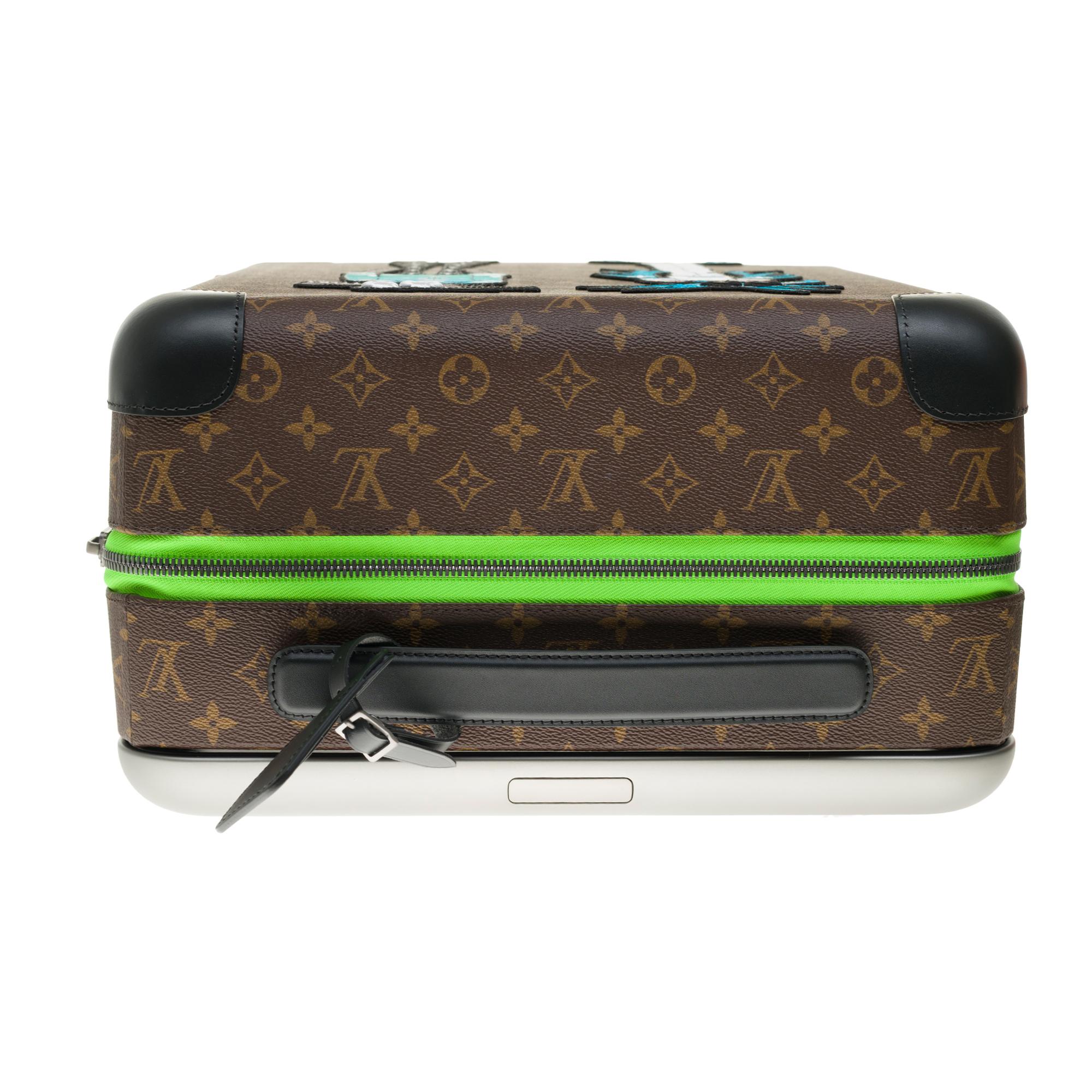 NEW/LIMITED EDITION/Louis Vuitton Horizon 55 Suitcase in brown monogram canvas 2