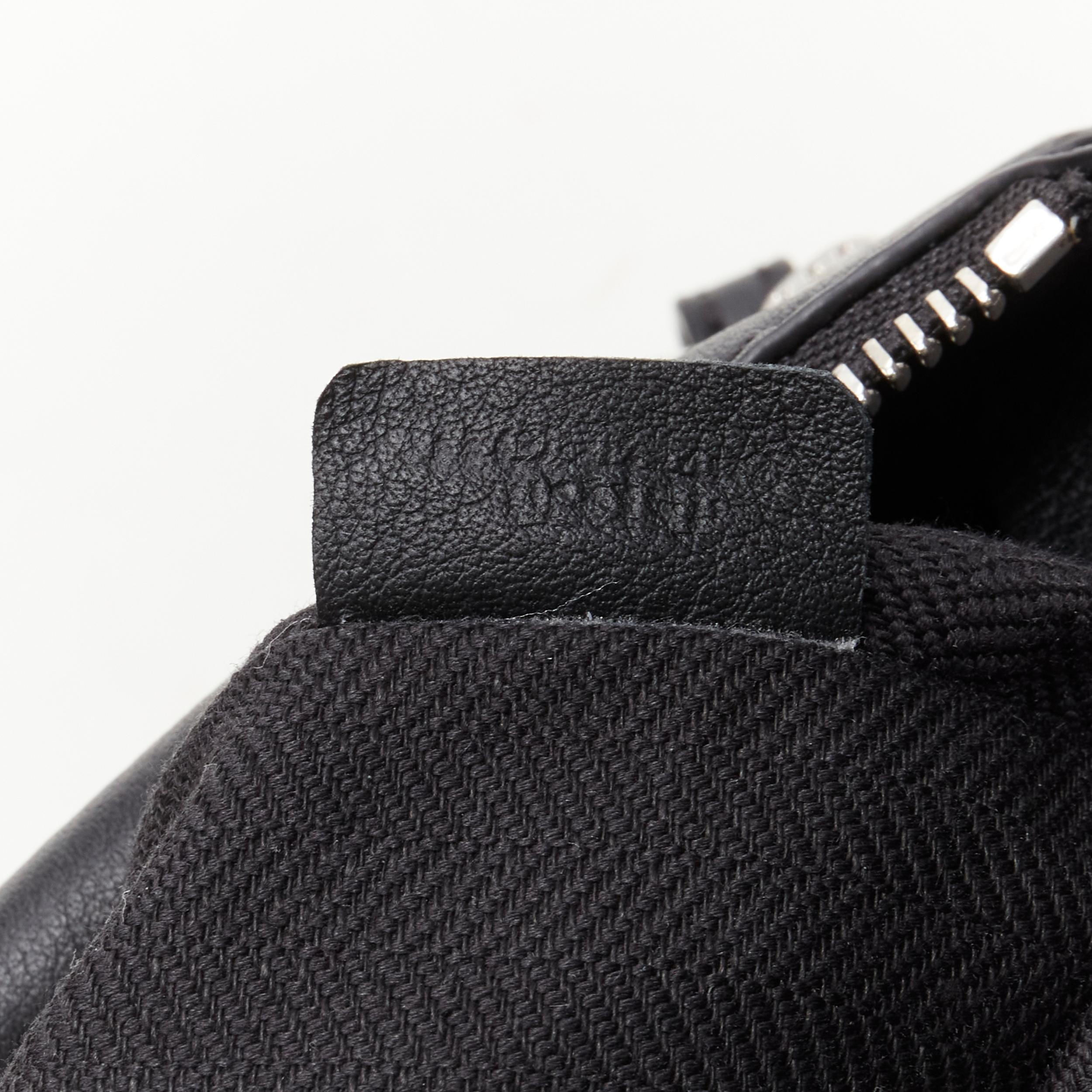 new LOEWE JW ANDERSON 2022 Puzzle black leather mini belt bag 5