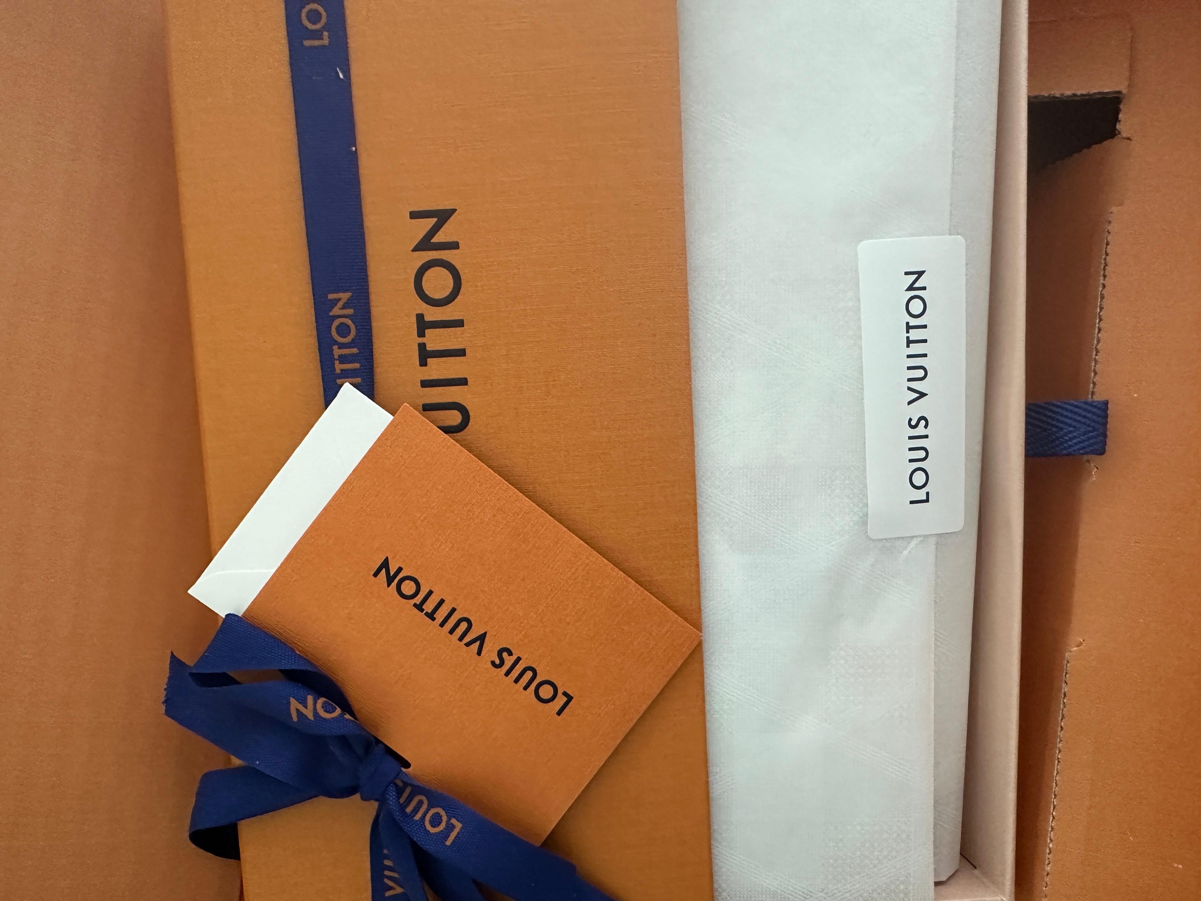 Gris NOUVEAU ! LOUIS VUITTON 2025 LV x TM Takashi Murakami Monogramme Multicolore Chouchou en vente
