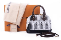 New Louis Vuitton Alma Fornasetti Limited Edition Bag with Box