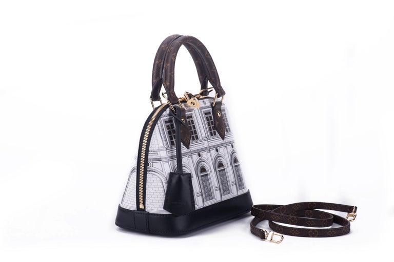 Louis Vuitton Fornasetti Alma PM Monogram Brown Canvas Hand Bag – Luxury  Lookbook