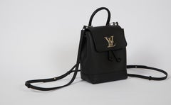NEW Louis Vuitton Black Lockme Backpack with Box