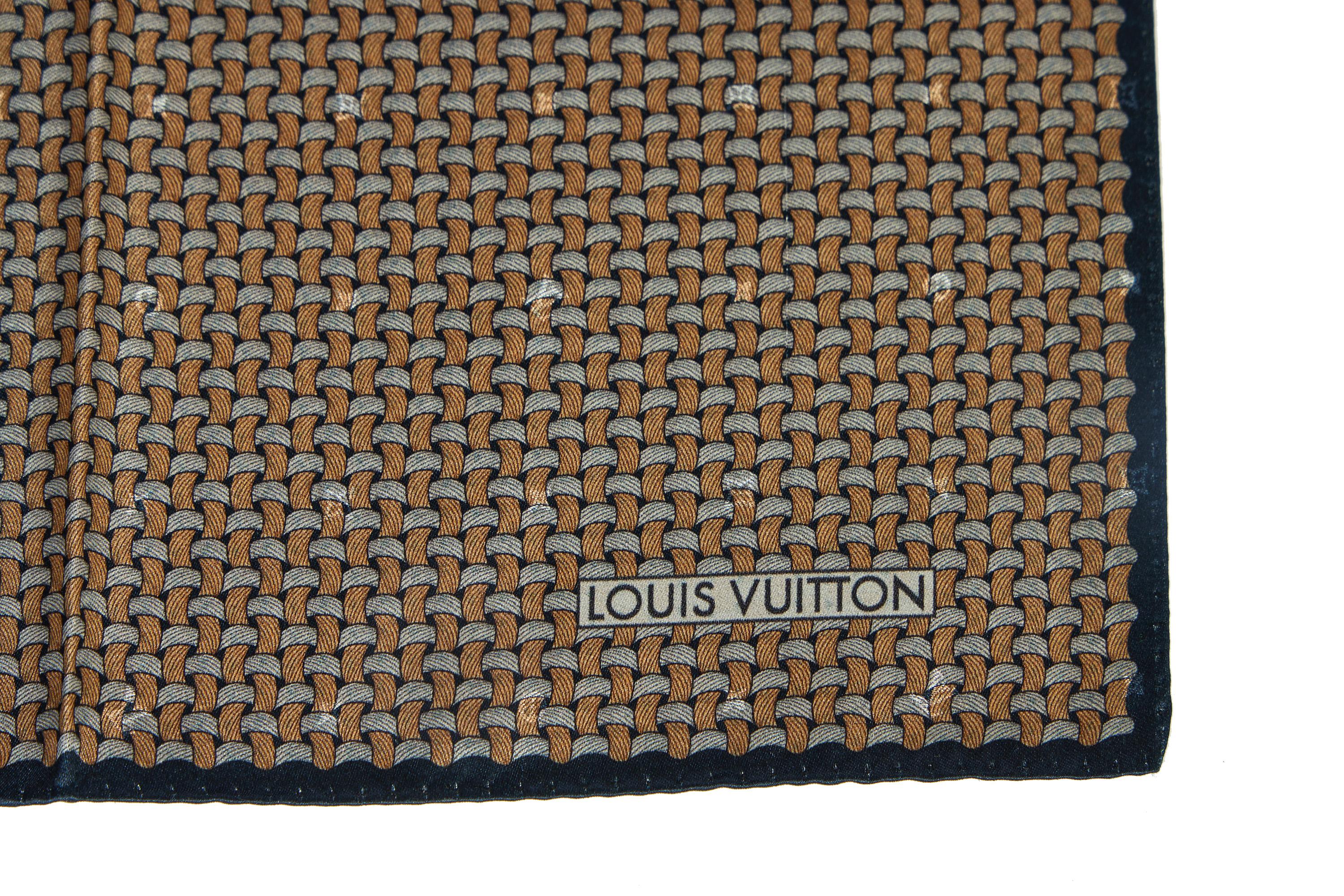 louis vuitton pocket square