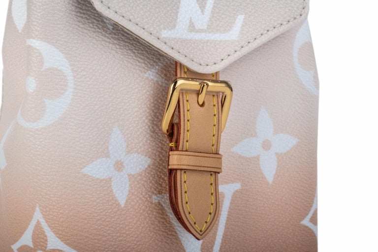 New Louis Vuitton Blush Ombre Backpack Belt Bag For Sale 6