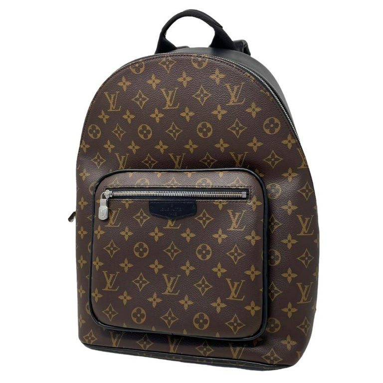 Louis Vuitton Monogram Macassar Josh Backpack - Brown Backpacks