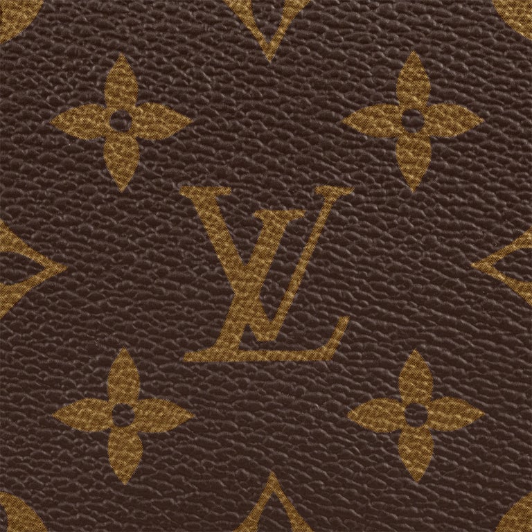NEW Louis Vuitton Brown Monogram Coated Canvas Etui Voyage PM Clutch Pouch Bag For Sale 10