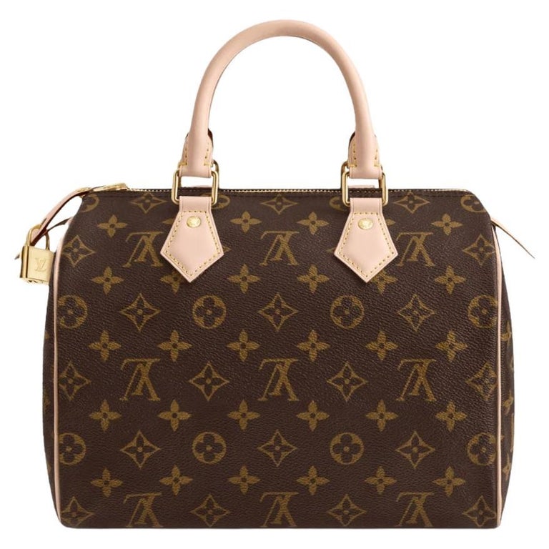 NEW Louis Vuitton Brown Monogram Coated Canvas Speedy 30 Crossbody Shoulder  Bag For Sale at 1stDibs