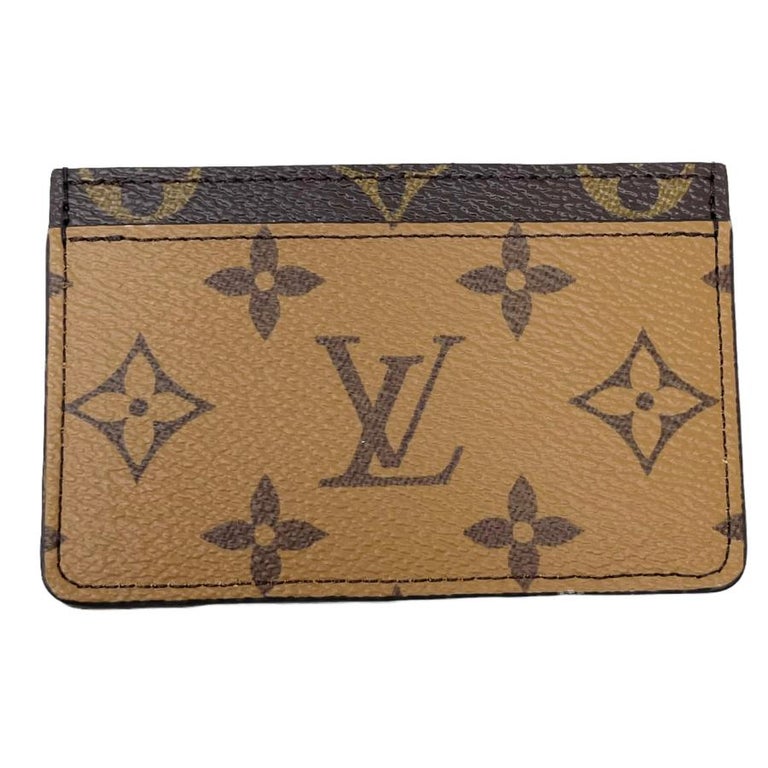 Louis Vuitton Monogram Card Holder Wallet Case Guaranteed Authentic
