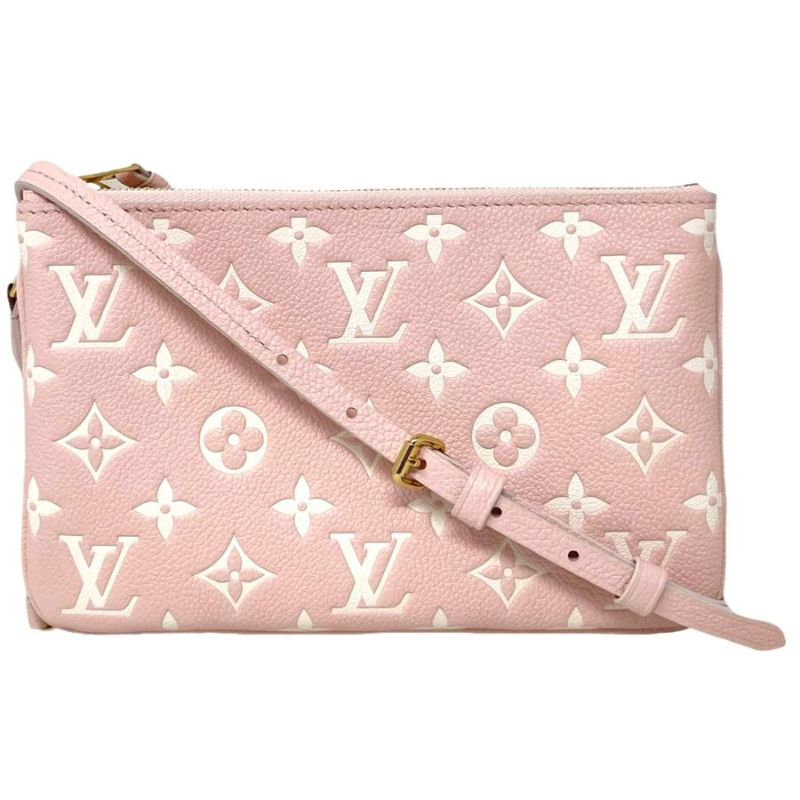 Neu Louis Vuitton Candy Pink Double Zip Pochette Monogramm Empreinte Leder Crossbody Umhängetasche   

Garantierte Echtheit

DETAILS
Marke: Louis Vuitton
Zustand: Brandneu
Geschlecht: Frauen
Kategorie: Crossbody  
Farbe: Candy Pink
Material: