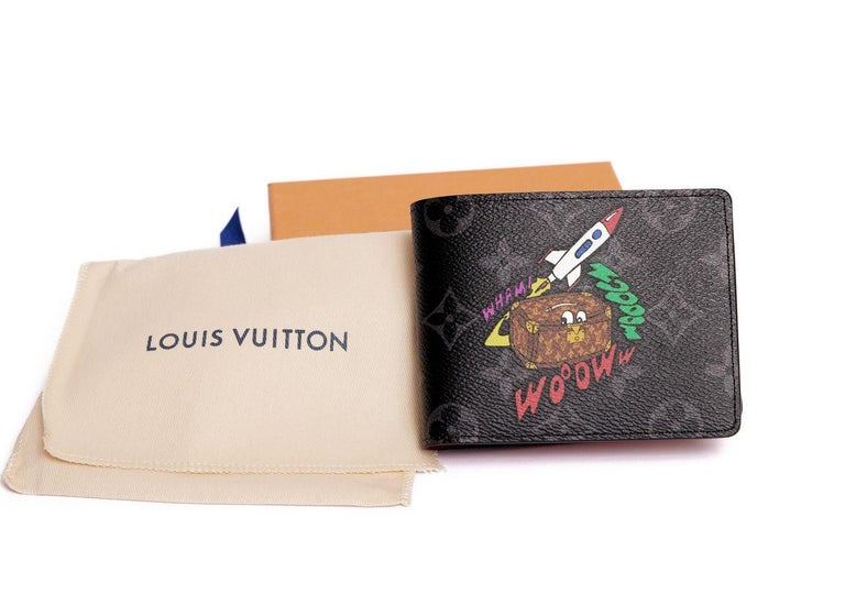 Nuovo portafoglio multiplo in tela di Louis Vuitton firmato Abloh