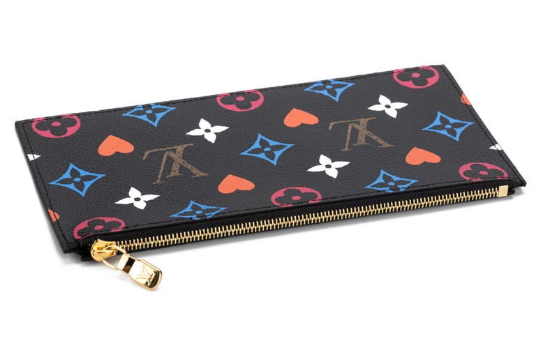 New Louis Vuitton Cards Limited Edition Black Felicie Bag at