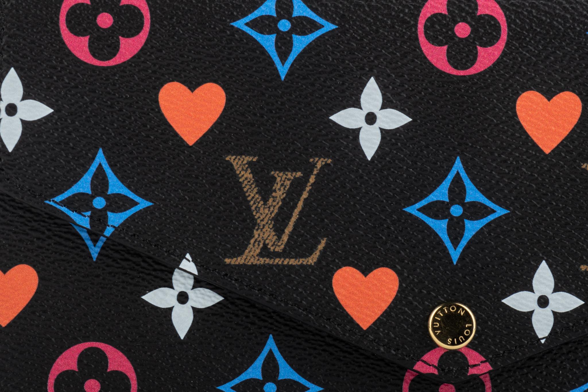New Louis Vuitton Cards Limited Edition Black Felicie Bag 2