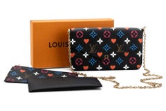 New Louis Vuitton Cards Limited Edition Black Felicie Bag