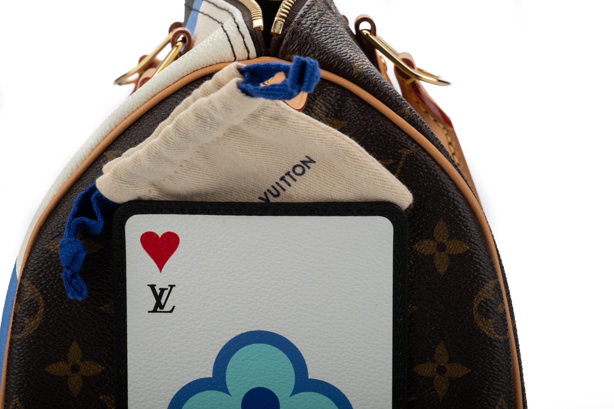 Nuovo Louis Vuitton Cards Speedy Monogram Bag in Box 12