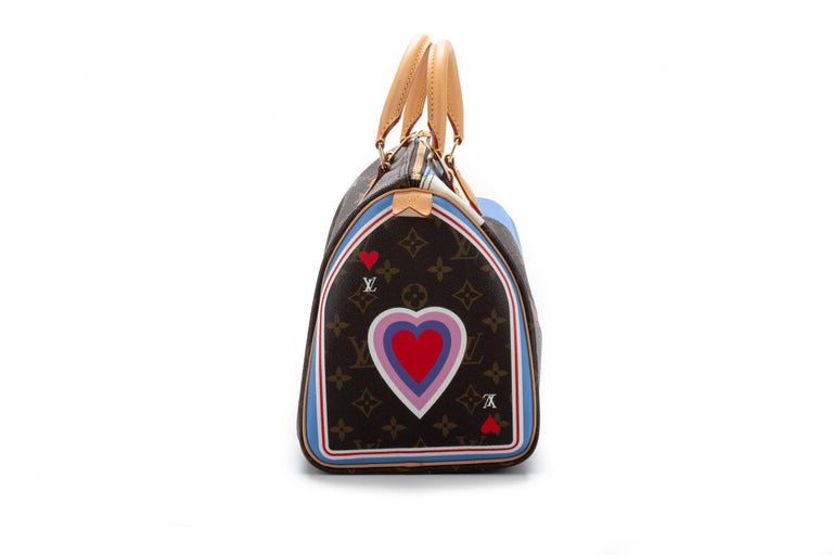 New Louis Vuitton Cards Speedy Monogram Bag in Box at 1stDibs  new lv  print, louis vuitton monogram bag, louis vuitton officier pouch with strap