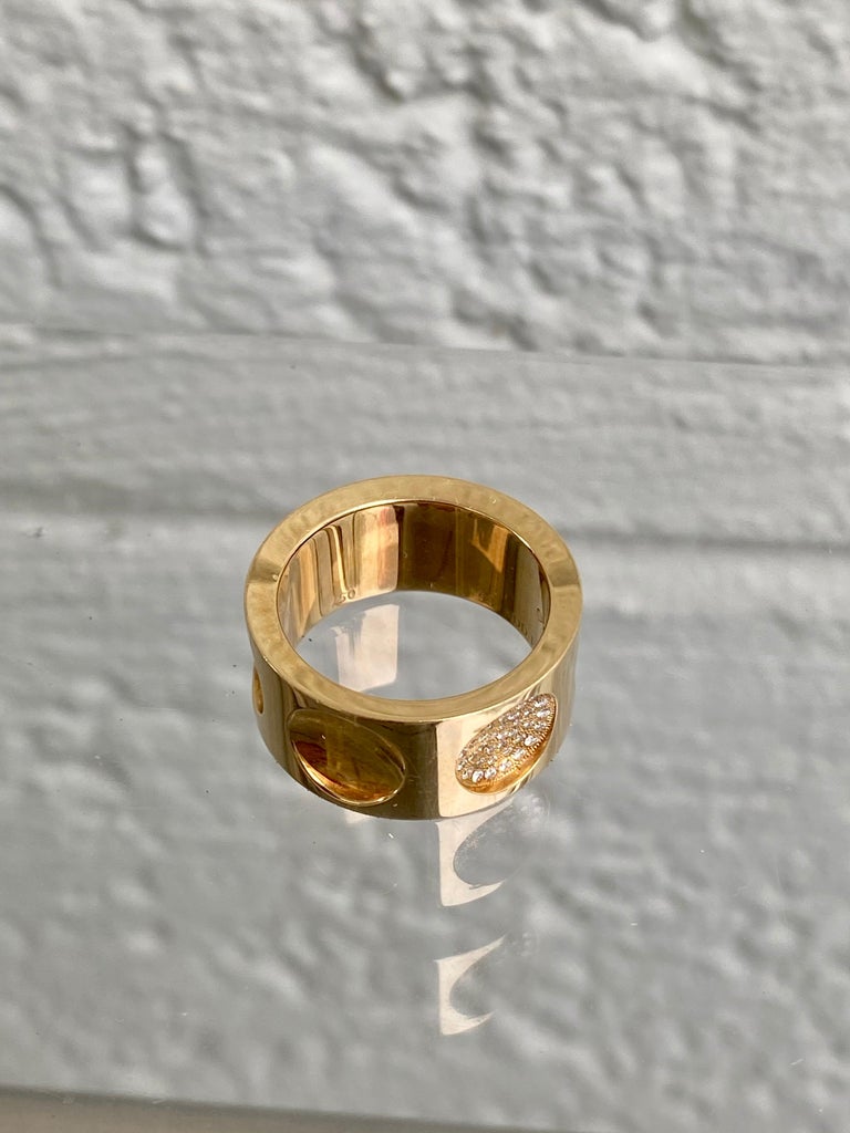 vuitton gold ring mens