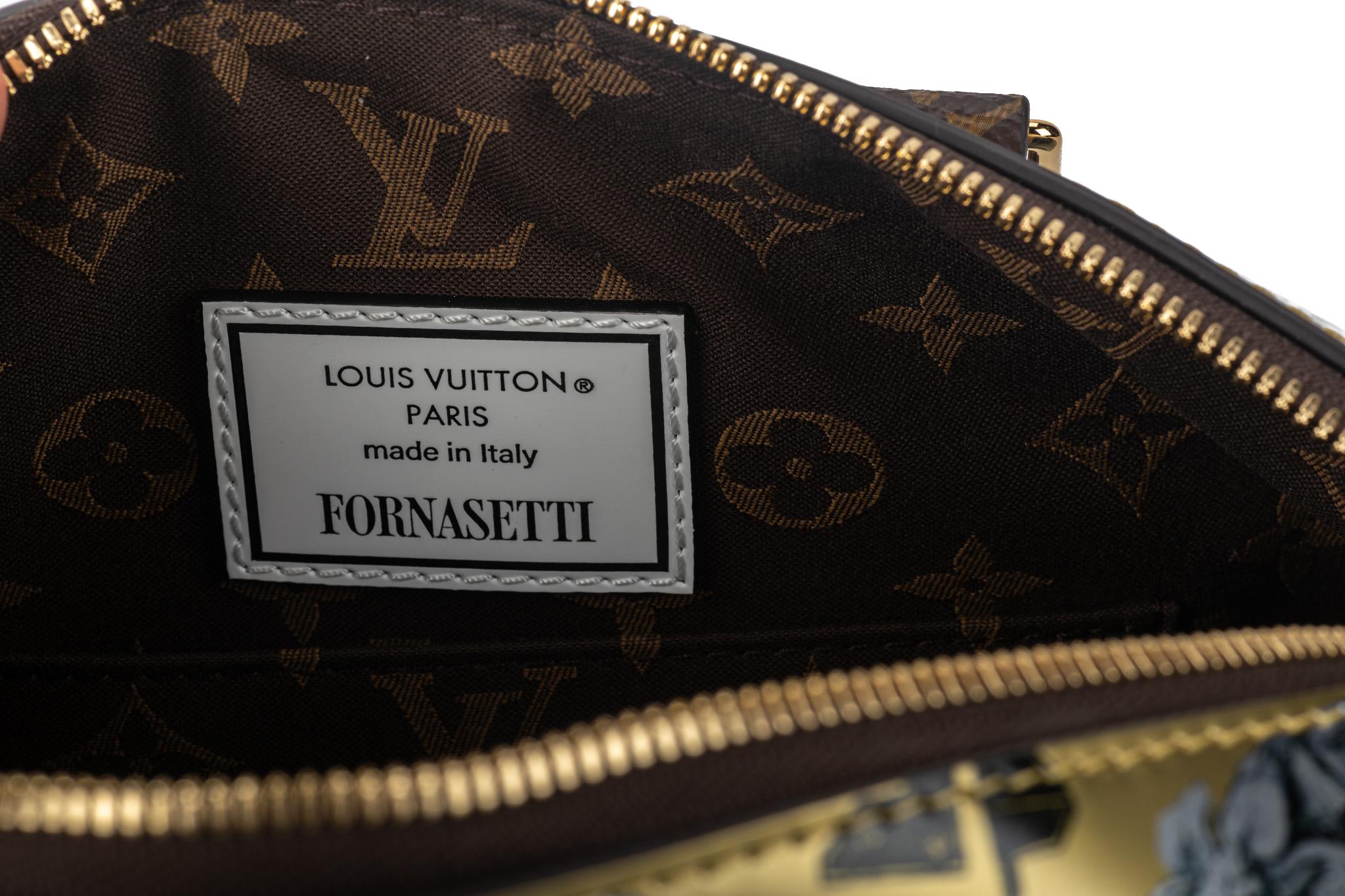 New Louis Vuitton Fornasetti Speedy 25 Bandouliere Bag with Box For Sale 11
