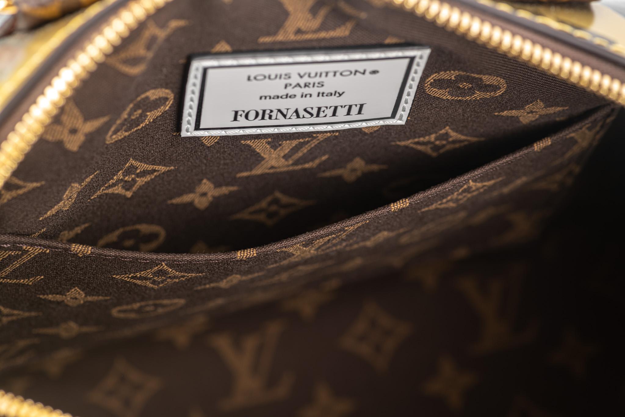 New Louis Vuitton Fornasetti Speedy 25 Bandouliere Bag with Box For Sale 13