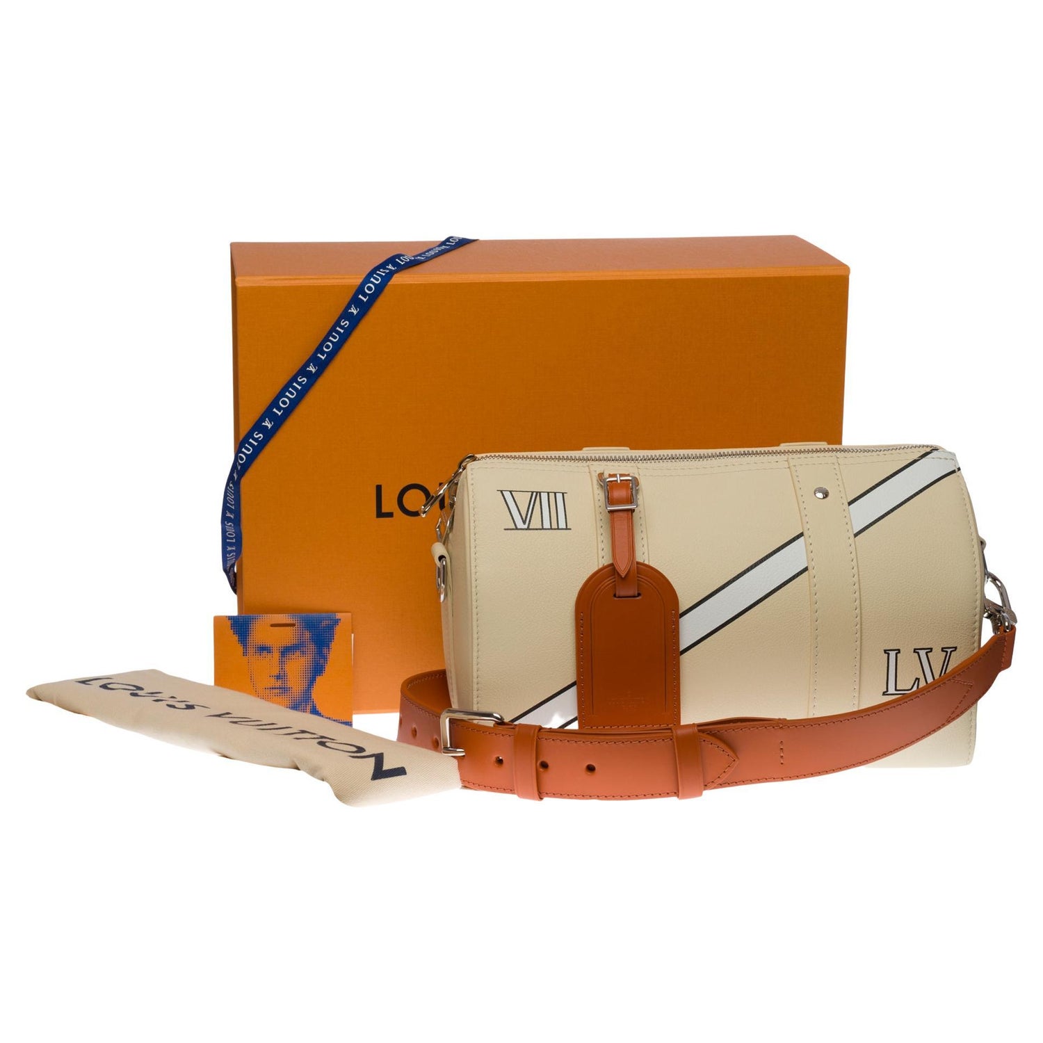 Louis Vuitton Mirror Keepall Bandouliere 50 M45886– TC