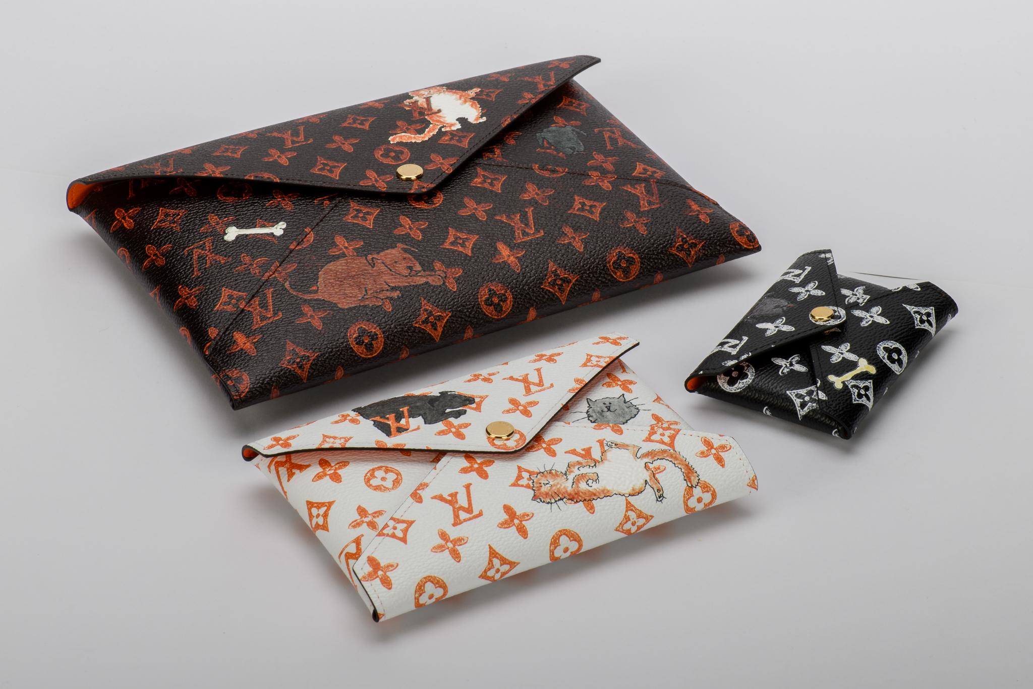 New Louis Vuitton Grace Coddington Cats Pouchettes Bags 12