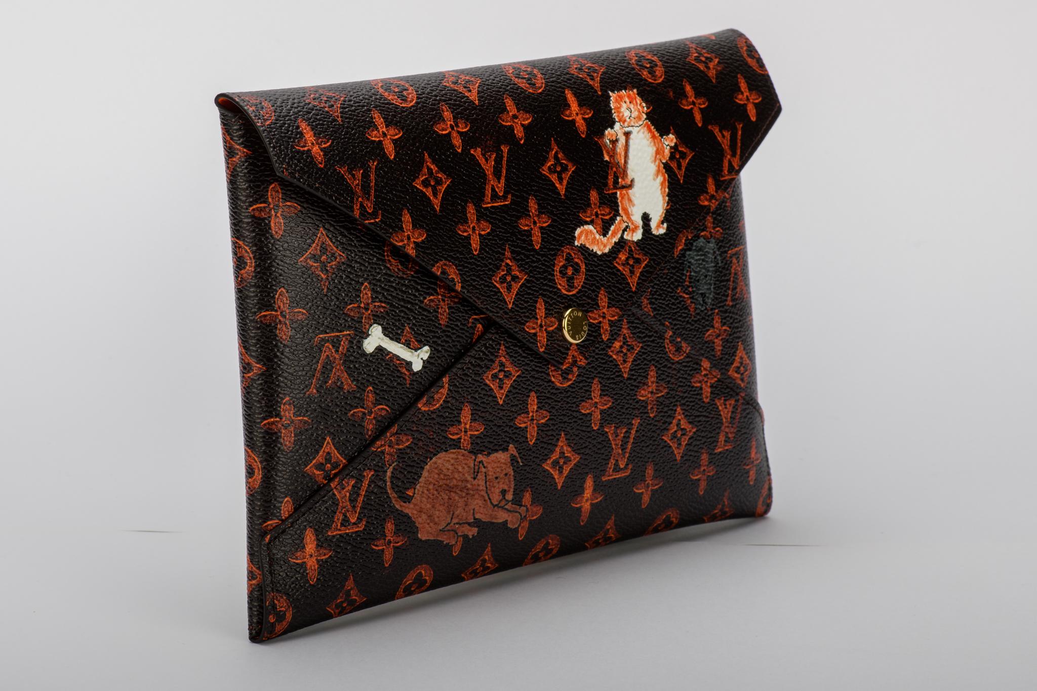 Women's or Men's New Louis Vuitton Grace Coddington Cats Pouchettes Bags