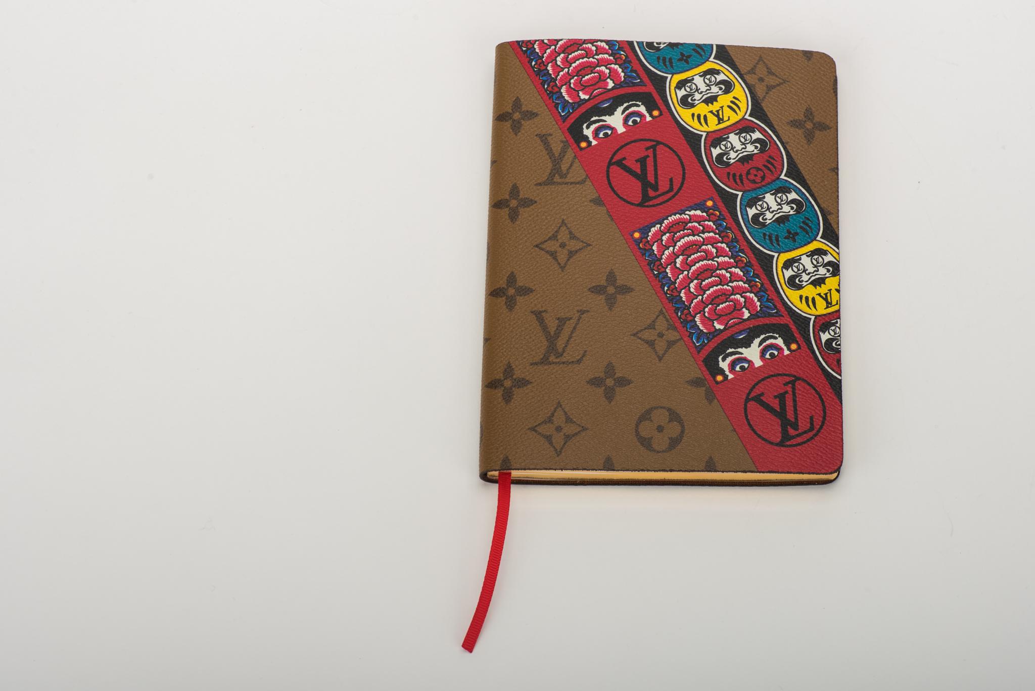 New Louis Vuitton Kabuki Stickers Notebook In New Condition For Sale In West Hollywood, CA