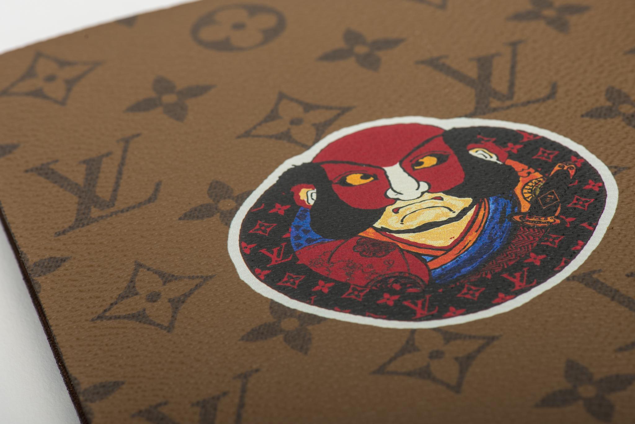 New Louis Vuitton Kabuki Stickers Notebook For Sale 2