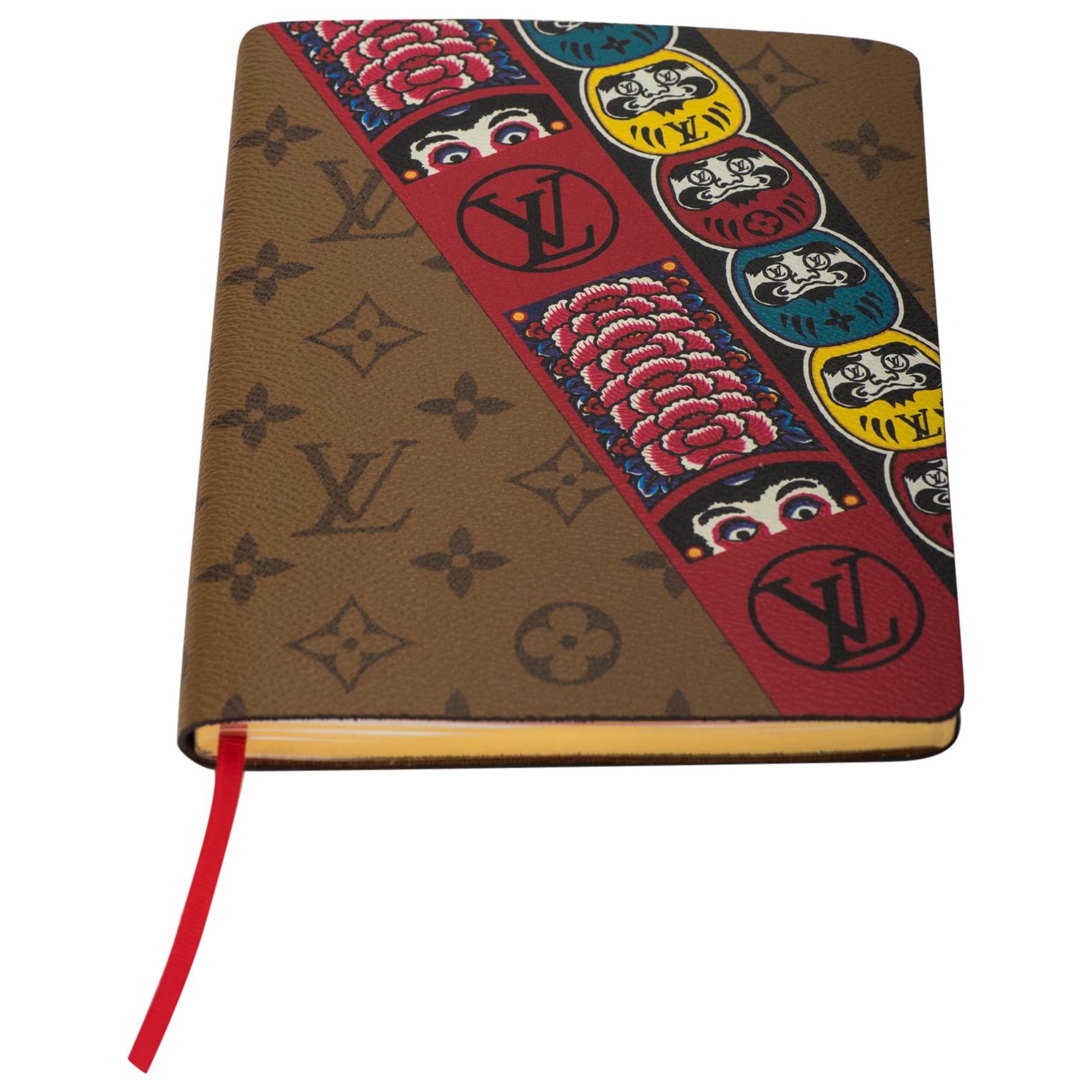 New Louis Vuitton Kabuki Stickers Notebook For Sale