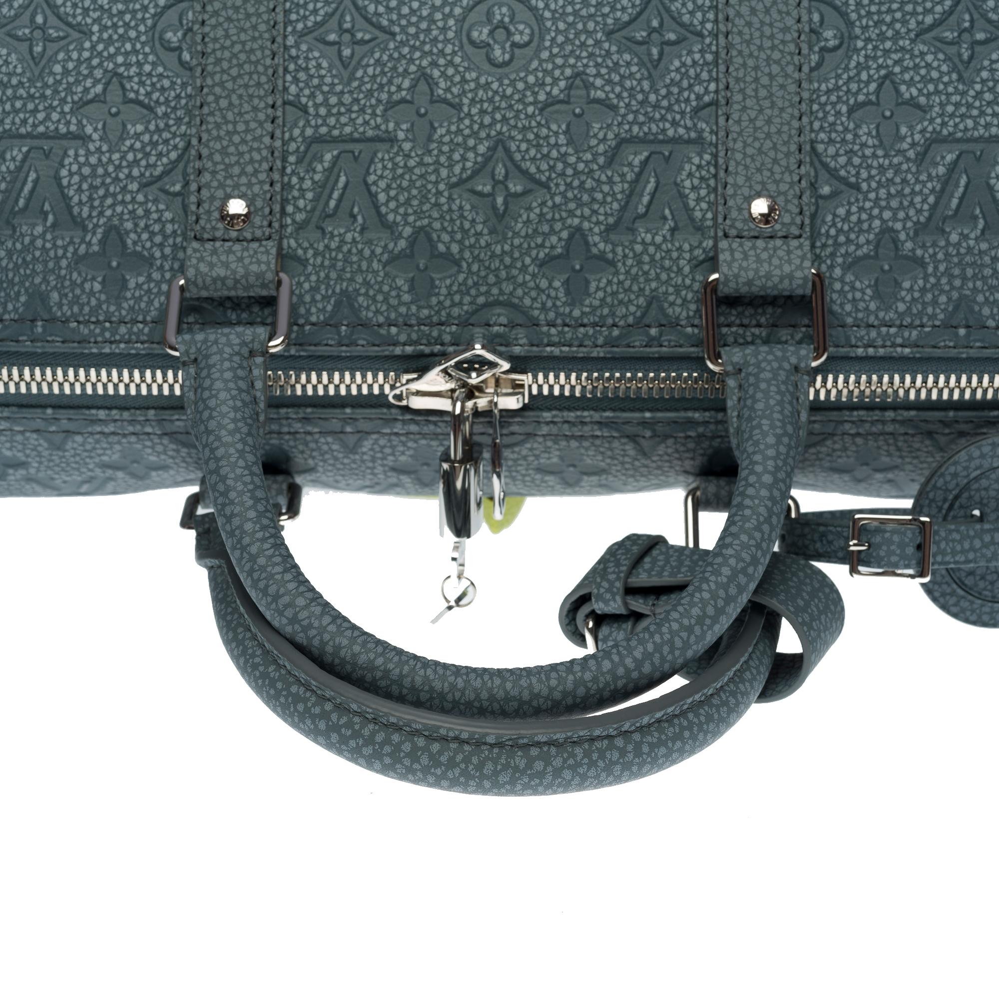 NEW-Louis Vuitton keepall 50 Granite strap Travel bag / FW 2022 by Virgil Abloh 1