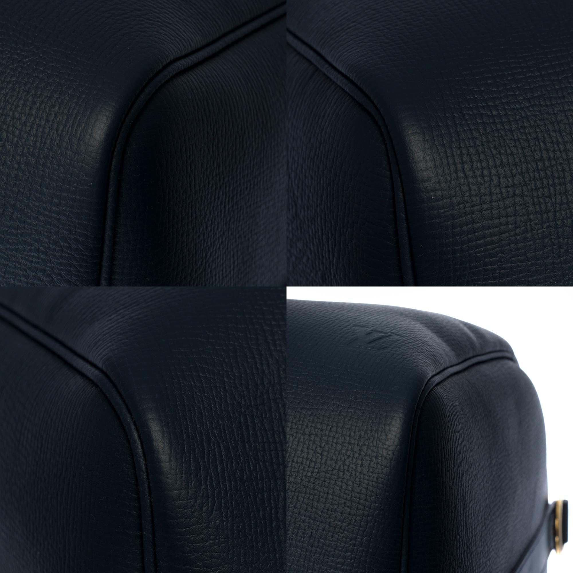 NEW-Louis Vuitton keepall 50 strap Travel bag in blue denim & leather by Nigo 3