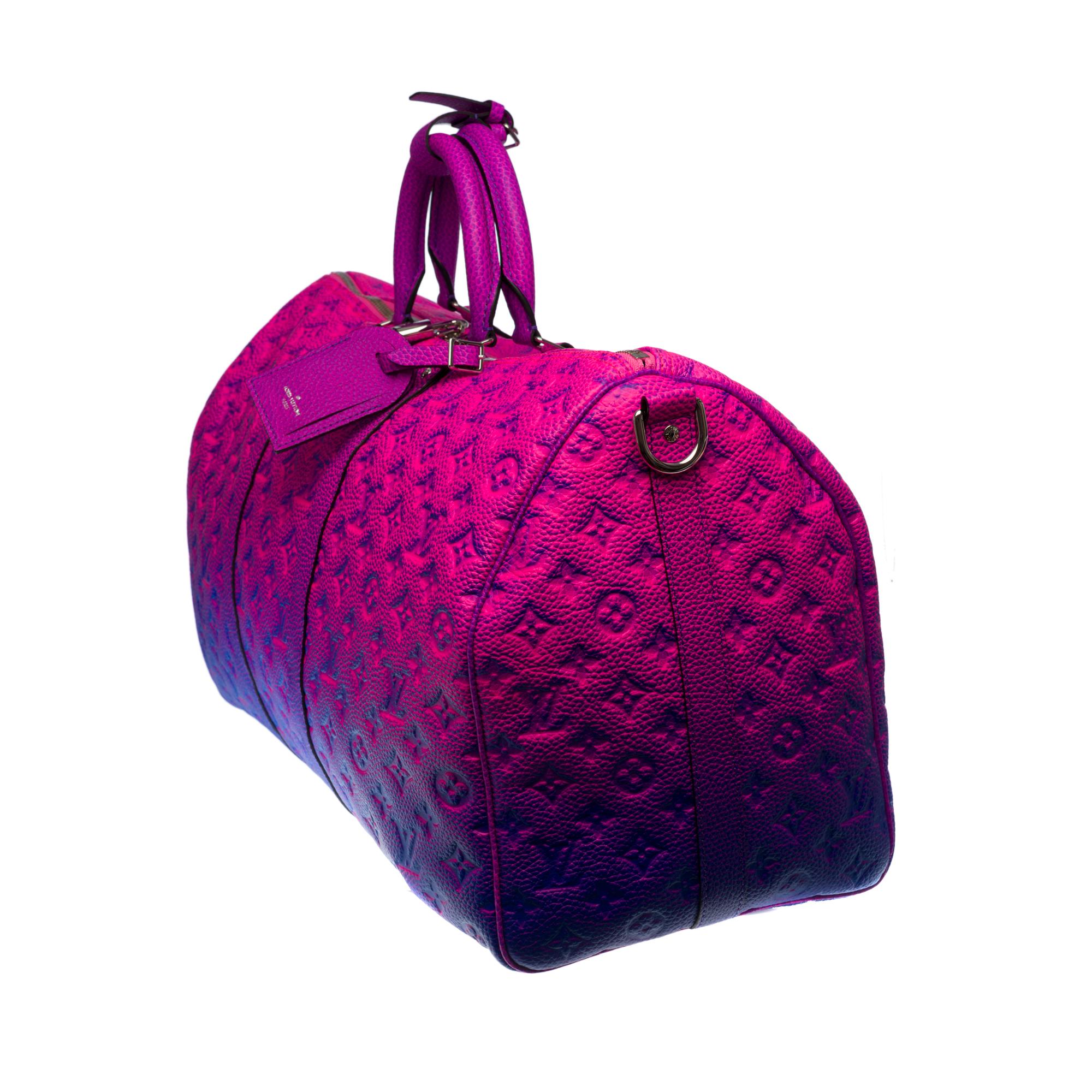 pink and blue louis vuitton bag