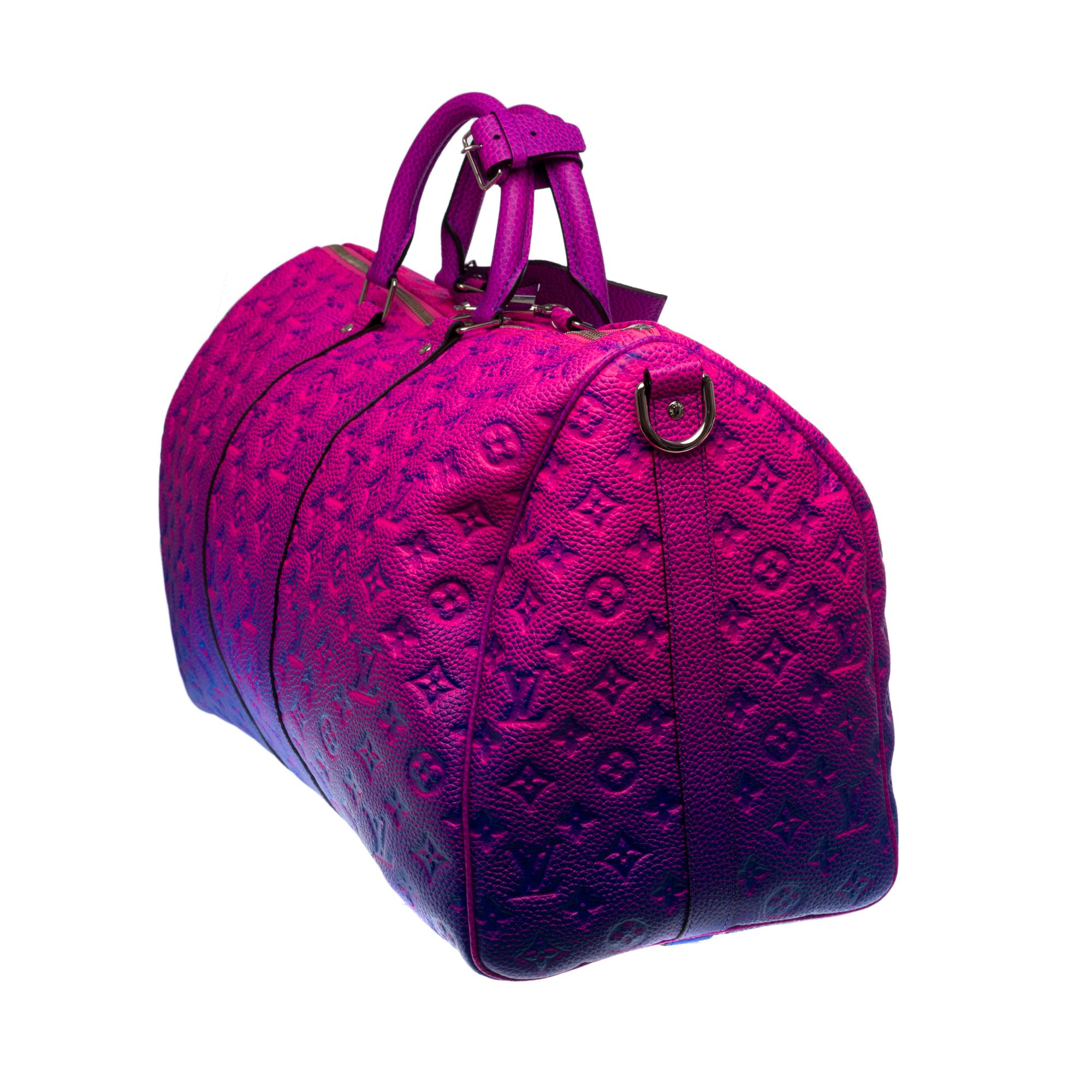 louis vuitton pink travel bag