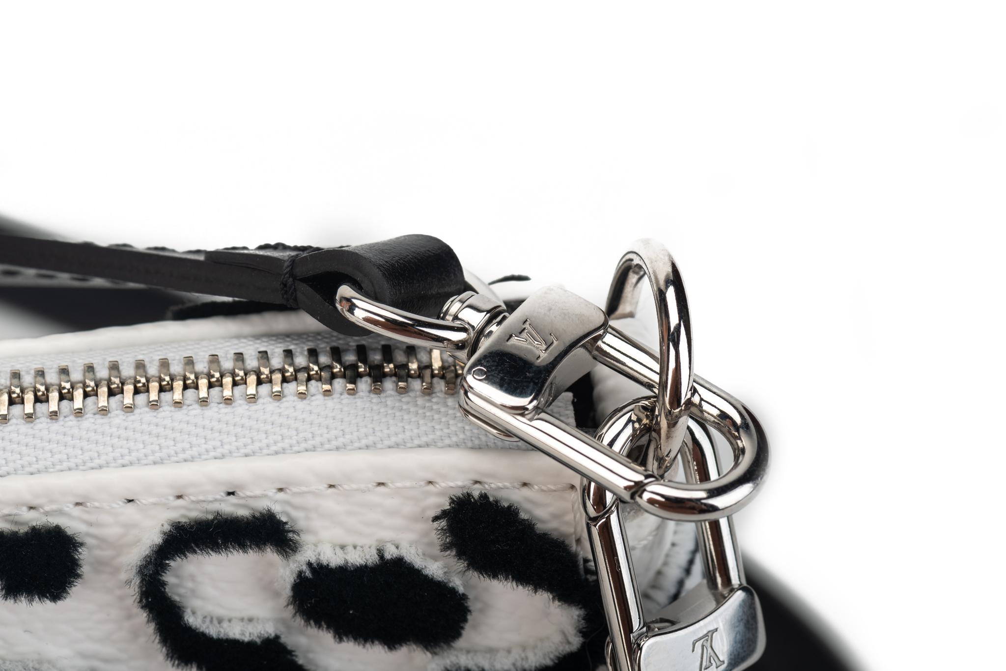 NUOVA Borsa Louis Vuitton in edizione limitata a due vie, bianca e nera 5