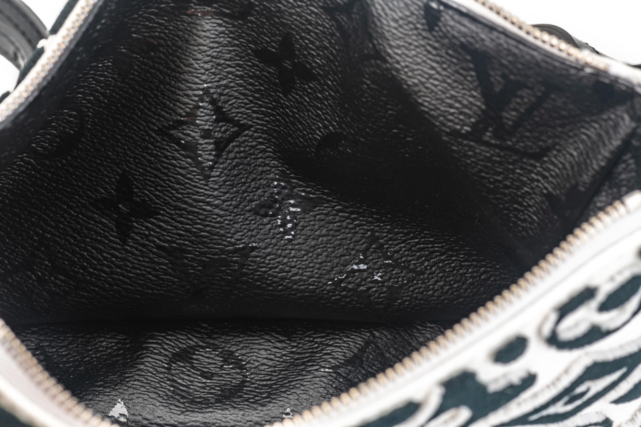 NUOVA Borsa Louis Vuitton in edizione limitata a due vie, bianca e nera 8