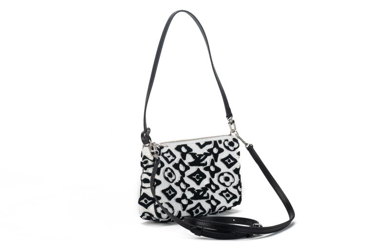 NEW Louis Vuitton Limited Edition 2 Way Black White Bag