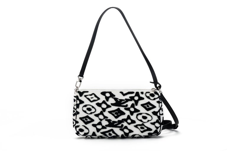 NEW Louis Vuitton Limited Edition 2 Way Black White Bag at 1stDibs