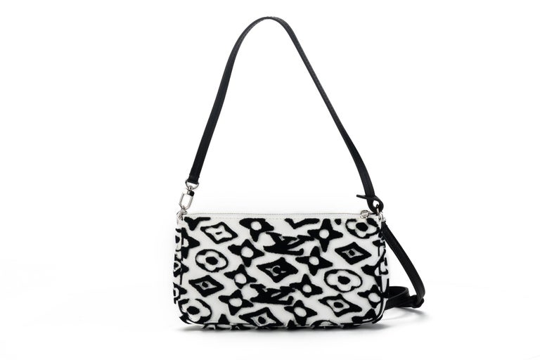 NEW Louis Vuitton Limited Edition 2 Way Black White Bag