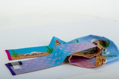 New Louis Vuitton Limited Edition Desert Maxi Silk Twilly Scarf