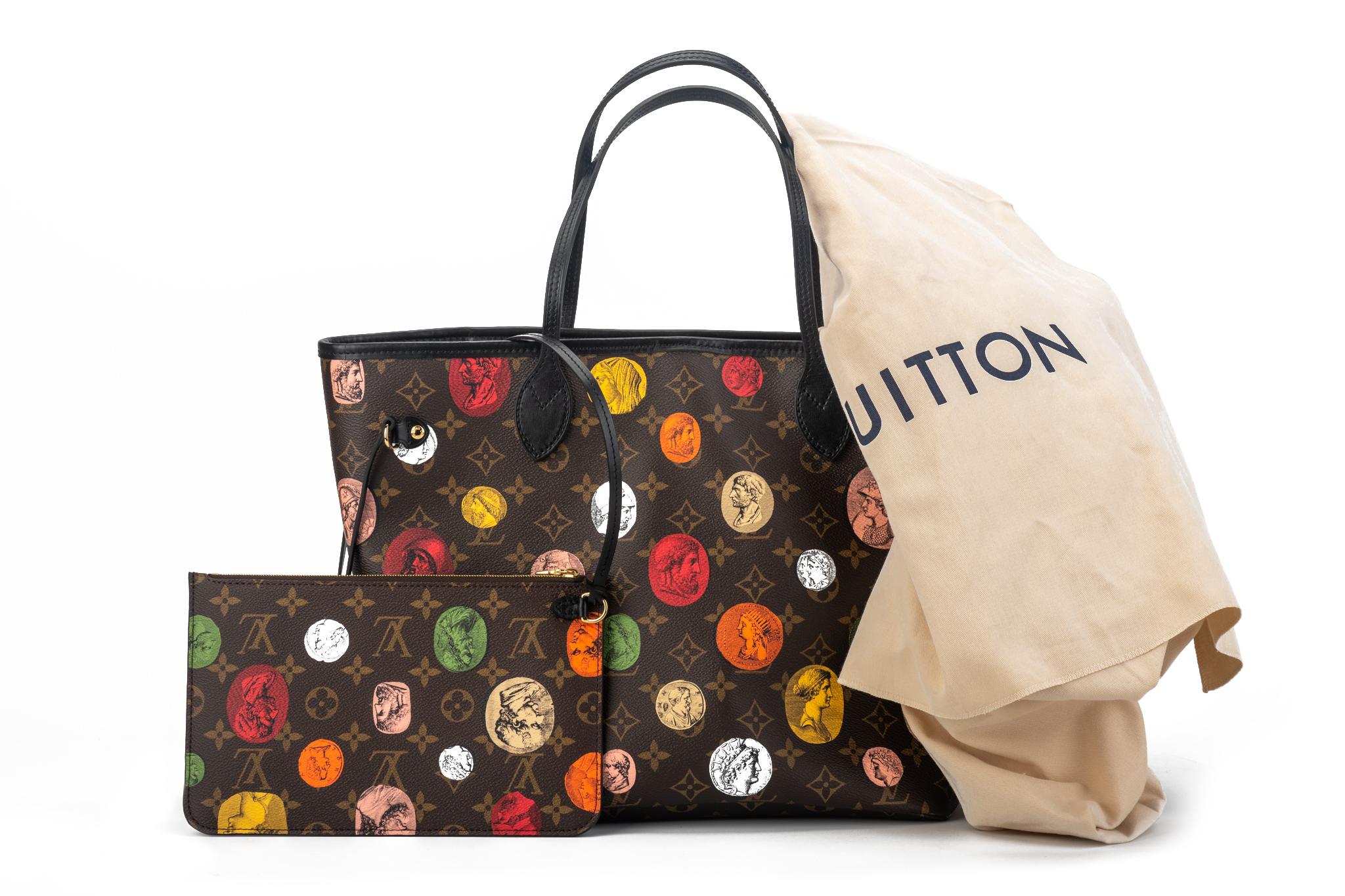Nouvelle édition limitée de Louis Vuitton  Fornasetti Sac fourre-tout Neverfull dans sa boîte en vente 6