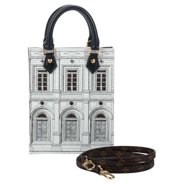 New Louis Vuitton Limited Edition Fornasetti Sac Plat Bag For Sale at ...