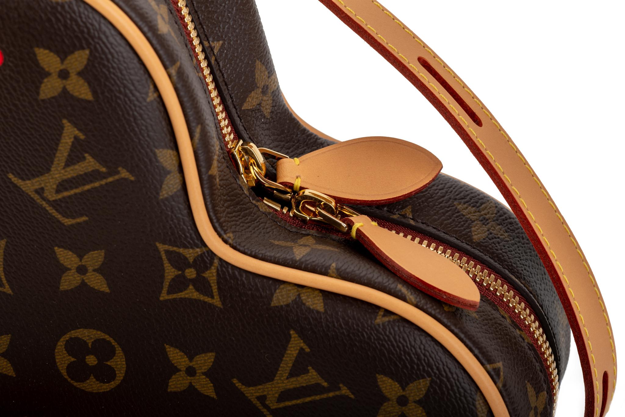 New Louis Vuitton Limited Edition Monogram Heart Crossbody Bag with Box In New Condition In West Hollywood, CA